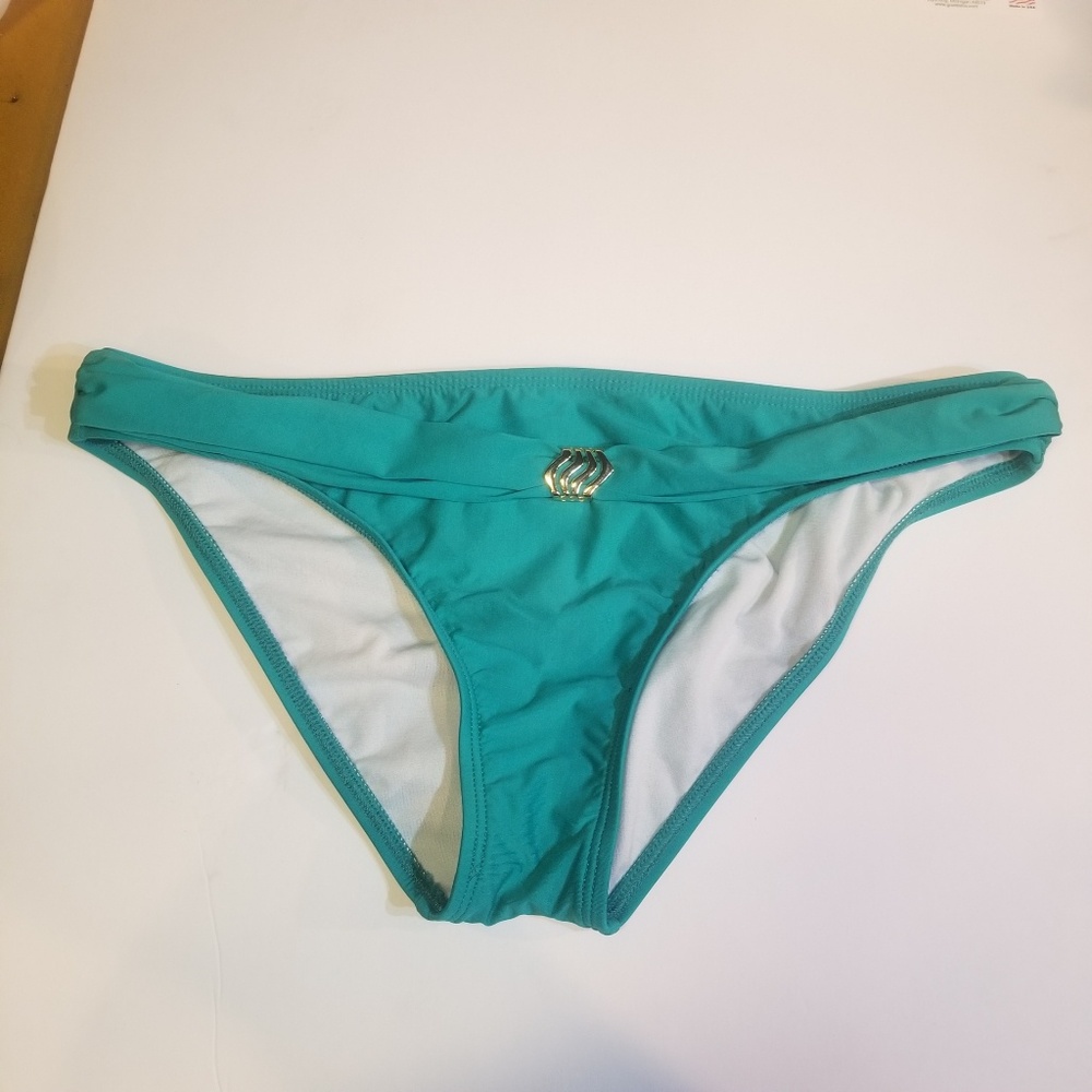 Gianni Bini bikini  bottoms lovely teal sz large